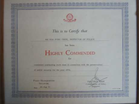 High Commendation 74