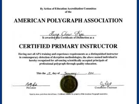 Qualified Instructor